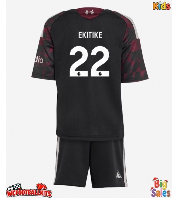 Liverpool Hugo Ekitike #22 Replica Third Stadium Kit for Kids 2026-27 Short Sleeve (+ pants)